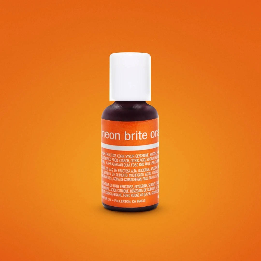 

Гелевый краситель Chefmaster Электрический оранжевый (Neon Brite Orange) 21 грамм