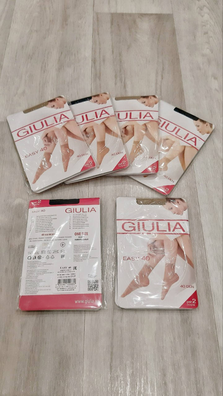 

Классические носки 40 den с широкой резинкой ТМ GIULIA