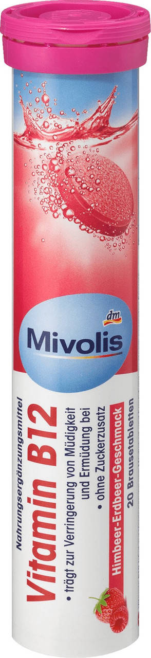 

Витамин B12 Шипучие таблетки Mivolis, 82g, 20 St (Германия)