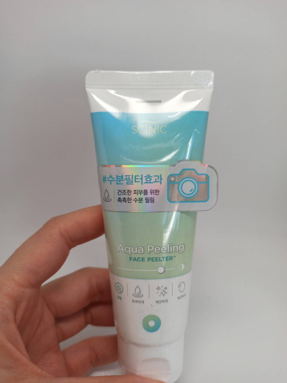 

Пилинг-скатка для разных типов кожи Scinic Peeling Face Peelter Aqua (сухая кожа)
