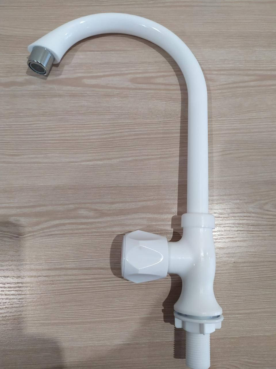 

Смеситель для кухни (однокран) из термопластичного пластика SW Brinex BW 269, Белый