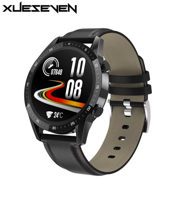 

Мужские сенсорные умные смарт часы Smart Watch C12-F. Фитнес браслет трекер