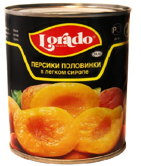 

Персики половинками в легком сиропе Lorado 850 мл (Греция)