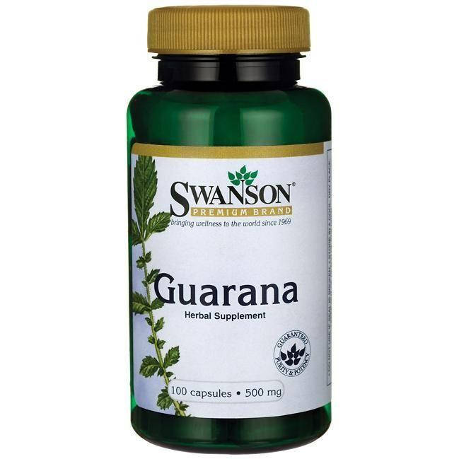

Гуарана (Guarana) 500 мг 100 капсул