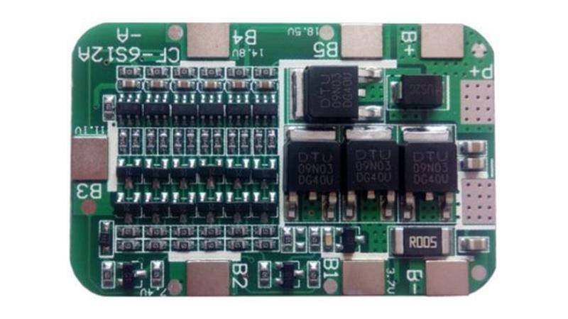 

Контроллер защиты заряда разряда BMS 6*Li-Ion 12A (12926)