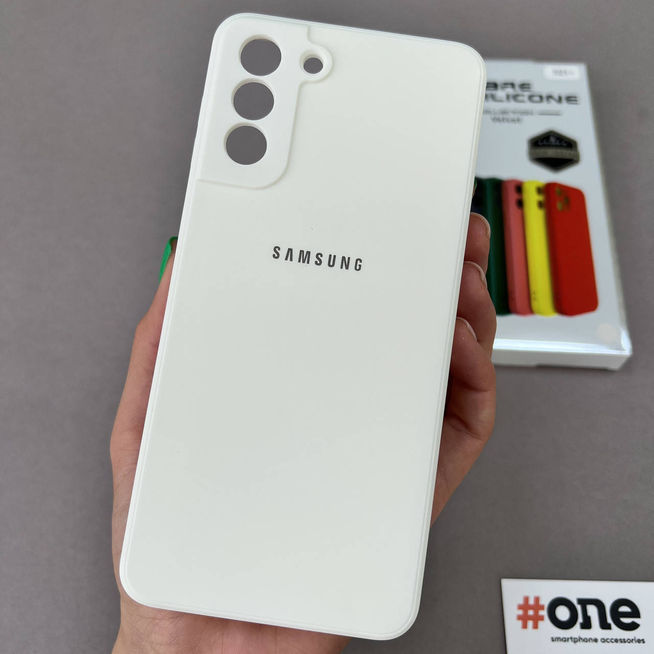 

Чехол для Samsung Galaxy S21 Plus с защитой для камеры чехол на телефон самсунг с21 плюс белый S1Q