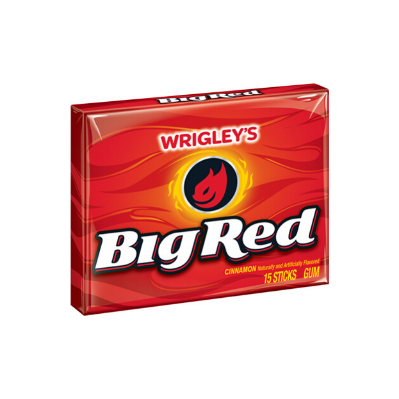 

Острые Жвачки Wrigley's Big Red Chewing Gum 15gum