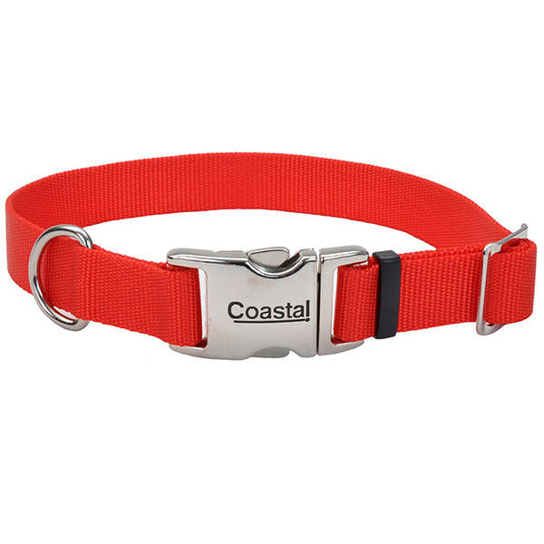 

Coastal Titan Buckle КОСТАЛ ТИТАН БАКЛ ошейник для собак, 2.5х36-51cм, Красный
