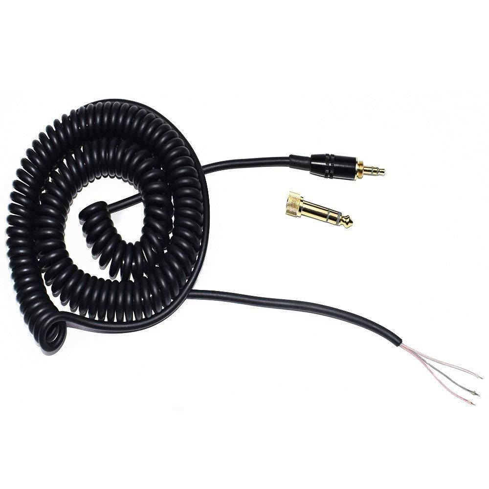 

Аудио кабель провод шнур для наушников AKG K121 K142 K172, Черный