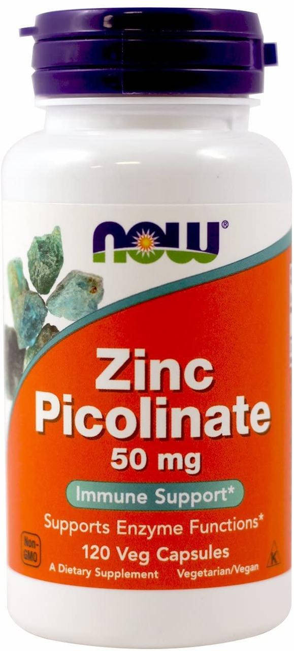 

Now Foods Zinc Picolinate 50 mg 120 капсул