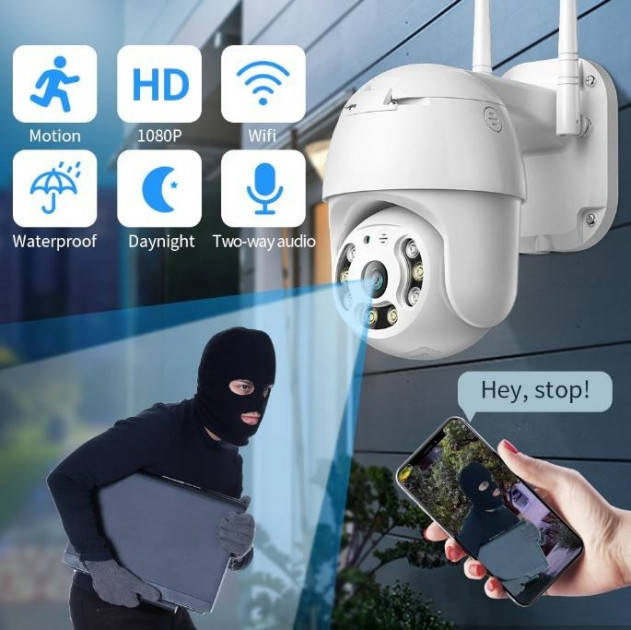 

CAMERA CAD N3 WIFI IP 2.0mp HD-68 DVR уличная беспроводная поворотная камера регистратор