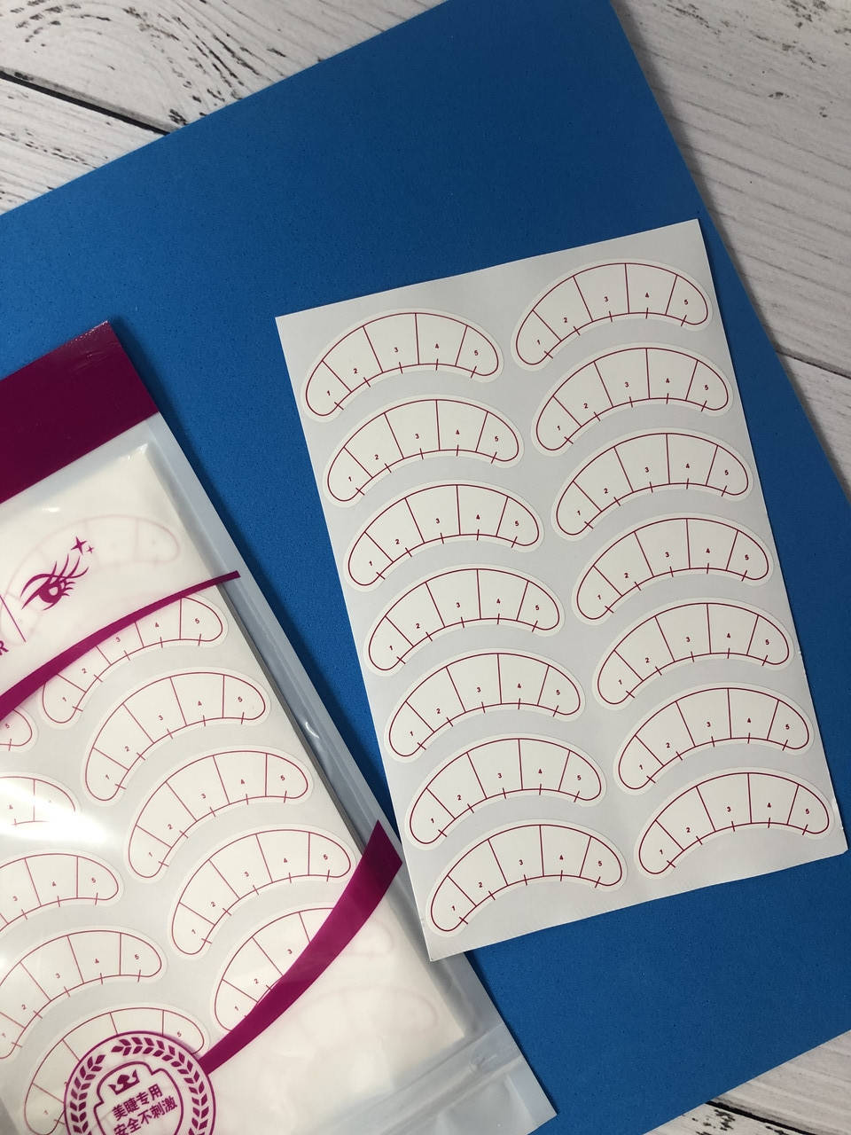 

Патчи бумажные с разметкой