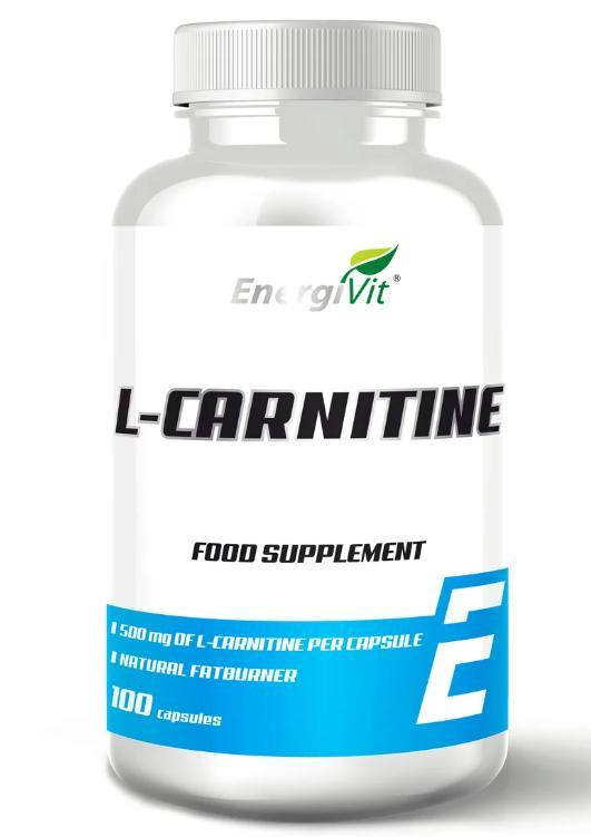 

Карнитин в капсулах EnergiVit L- Carnitine 500 mg 100 капсул