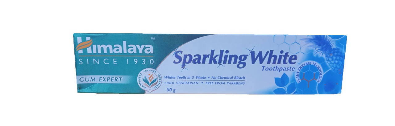 

ЗУБНАЯ ПАСТА SPARKLING 80GM HIMALAYA отбеливающая