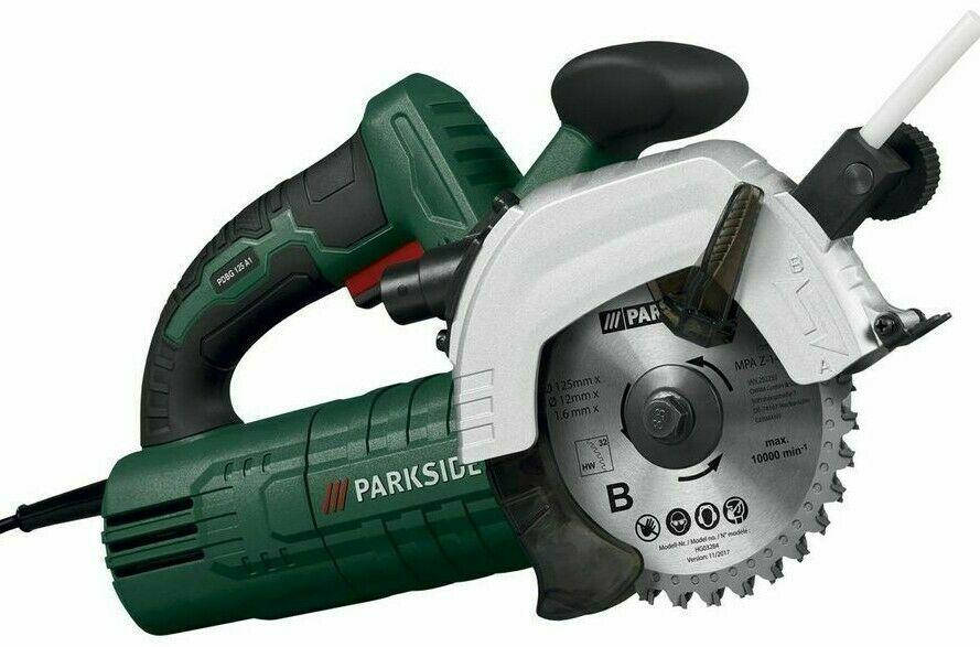 

ЦИРКУЛЯРНАЯ ПИЛА С ДВУМЯ ЛЕЗВИЯМИ PARKSIDE PDBG 125 A1