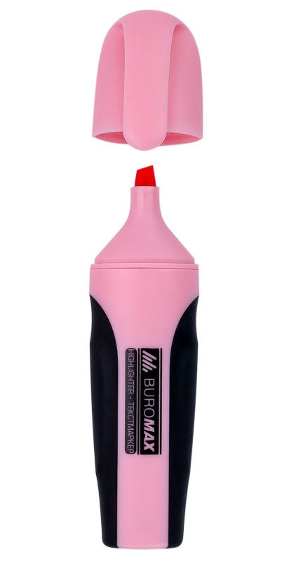 

Маркер текстовыделитель Buromax PASTEL зефирный (BM.8905-43), Черный