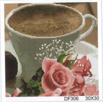 

Алмазна мозаїка "Кава" 30*30 см