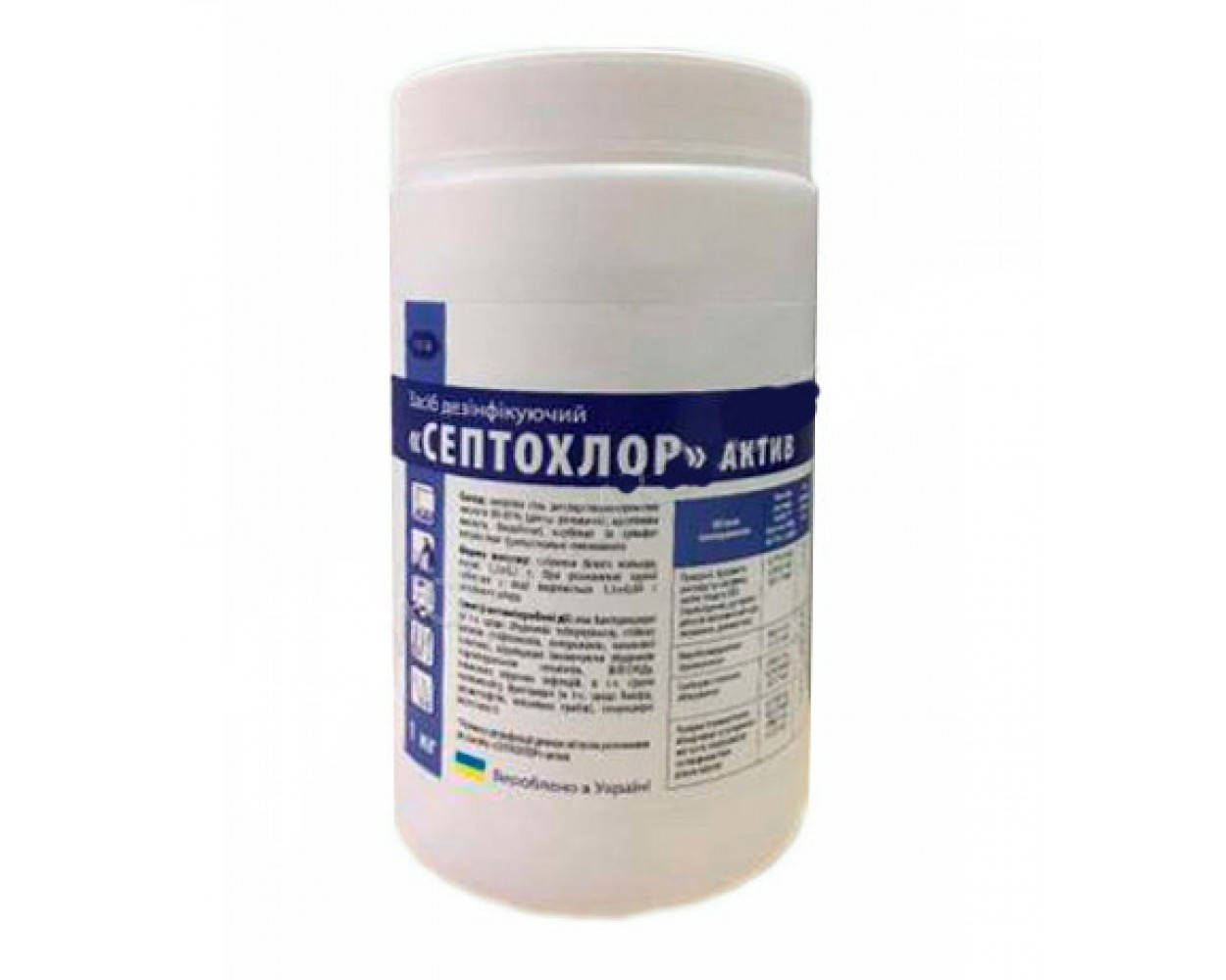 

Хлорні таблетки СЕПТОХЛОР АКТИВ, 1кг