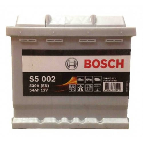 

Аккумулятор 52Ah BOSCH (207x175x175),R,EN 520,автомобильный .Работаем с НДС