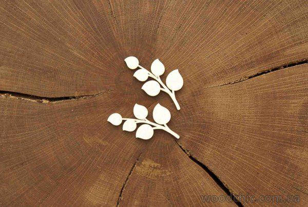 

Чипборд Набор веточек 12