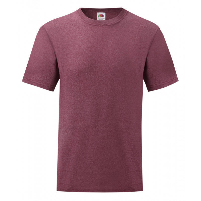 

Футболка базовая оверсайз Fruit of the Loom XXL, H1 Бордовый Ретро