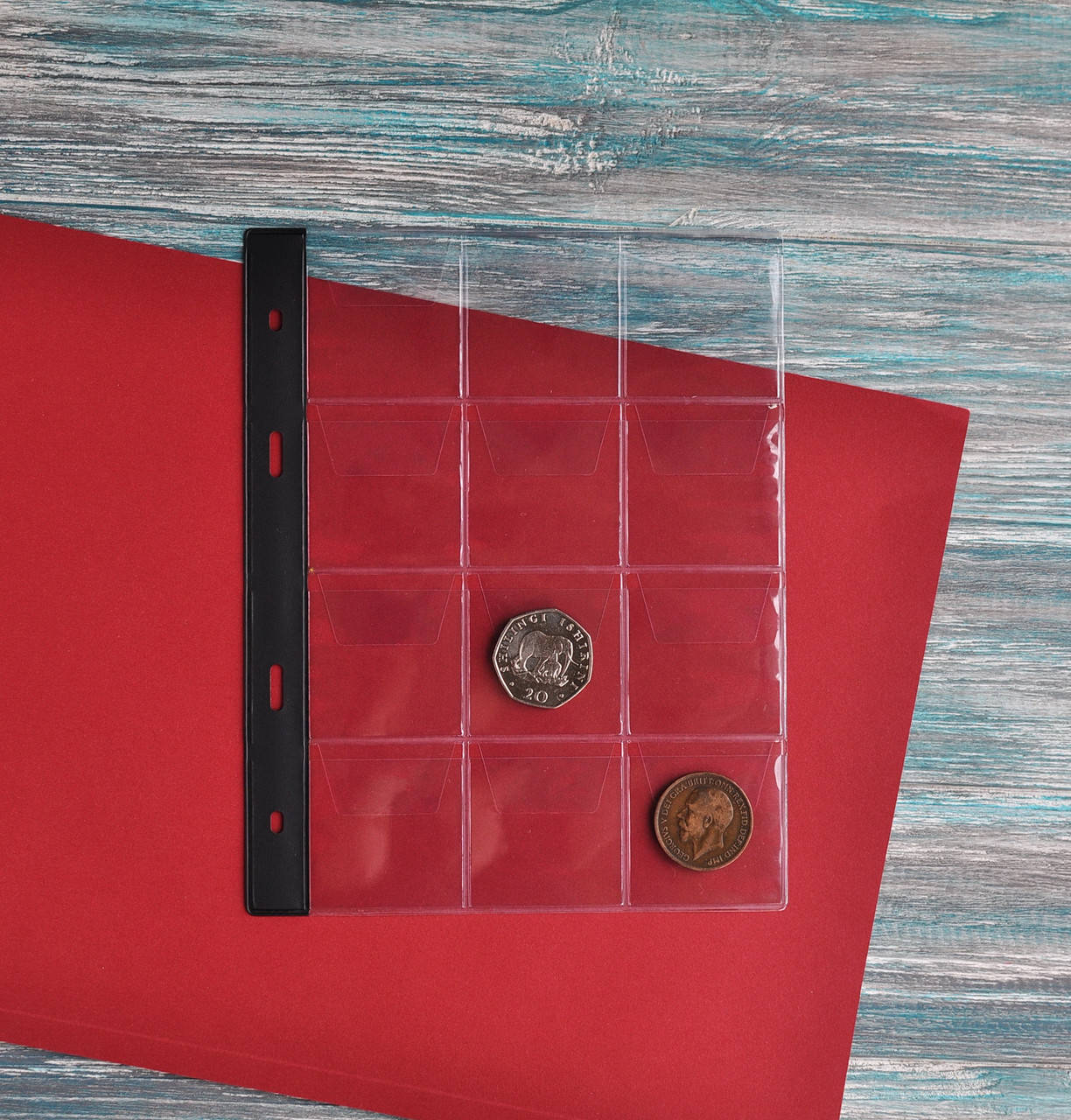 

Лист на монети Schulz MM 165х210 - 3х4 Tип 12 (50*50)