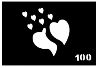 

Трафарет для татуажа №100