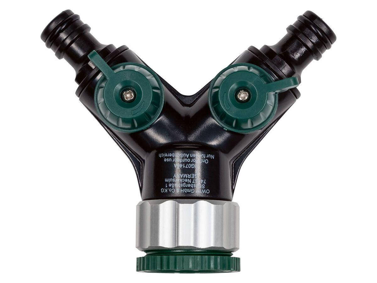 

Двухходовой распределитель, переходник на шланг PARKSIDE