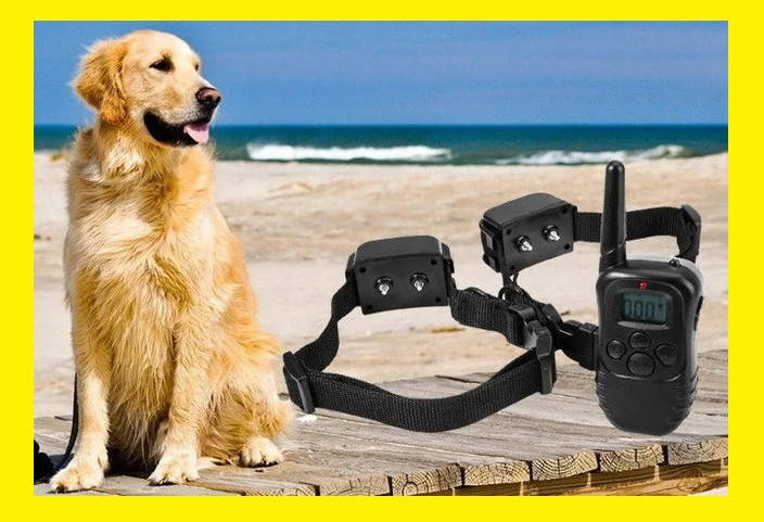 

Электронный ошейник для тренировки собак Dog Training, Черный