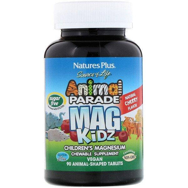 

NaturesPlus магний для детей 90 таблеток в форме животных