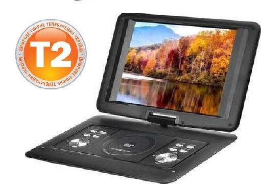 

Портативный ДВД плеер с цыфровим T2 тюнером Opera 1680 (15.6"/USB/ТВ/T2)