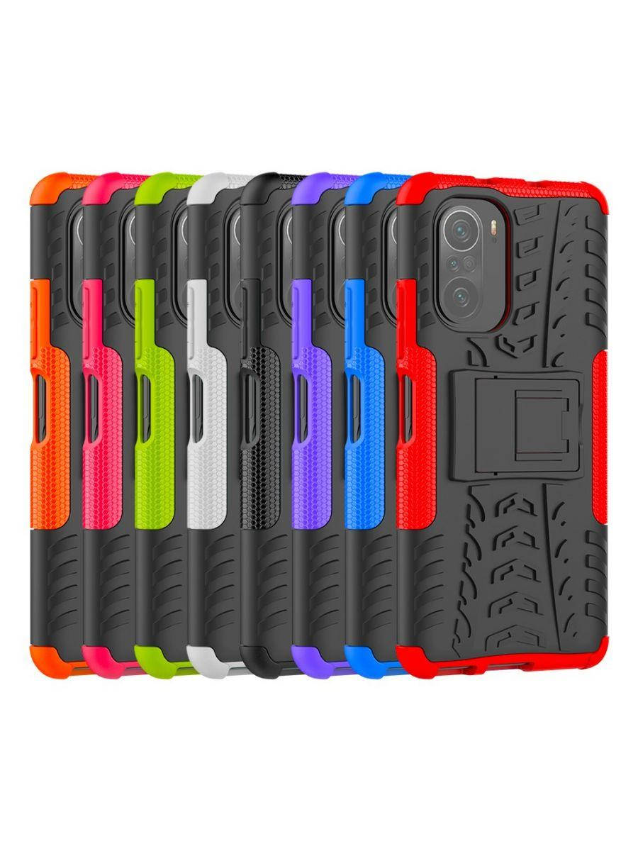 

Чехол чохол бампер противоударный с подставкой Xiaomi Poco F3