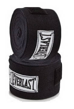 

Бинты боксерские Everlast, 3м, эластичные, разн. цвета чёрный