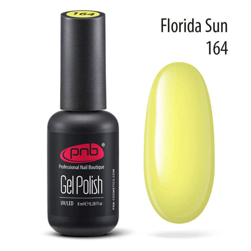 

Гель-лак PNB Gel nail polish №164 florida sun 8 мл (15061Gu)