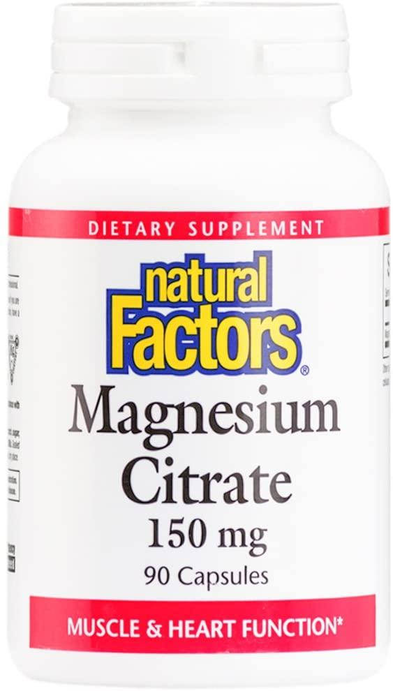 

Магний цитрат Natural Factors Magnesium Citrate 150 mg 90 капсул