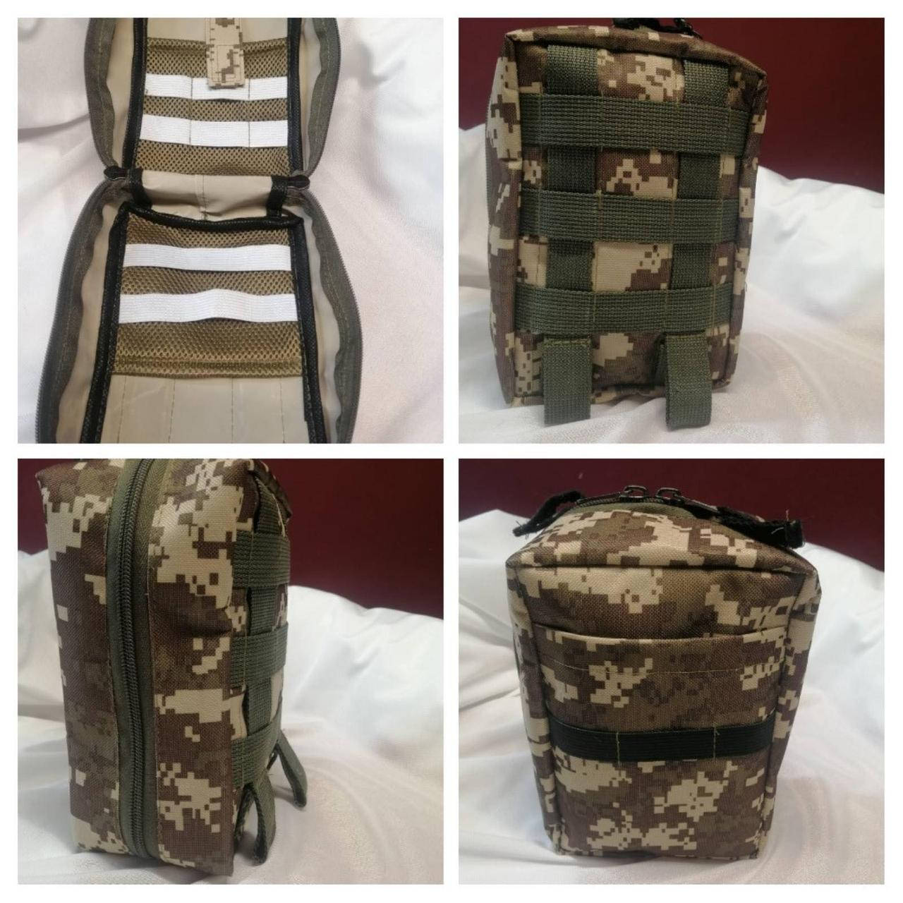 

Индивидуальная медицинская военная аптечка подсумок пиксель тактическая аптечка для ЗСУ