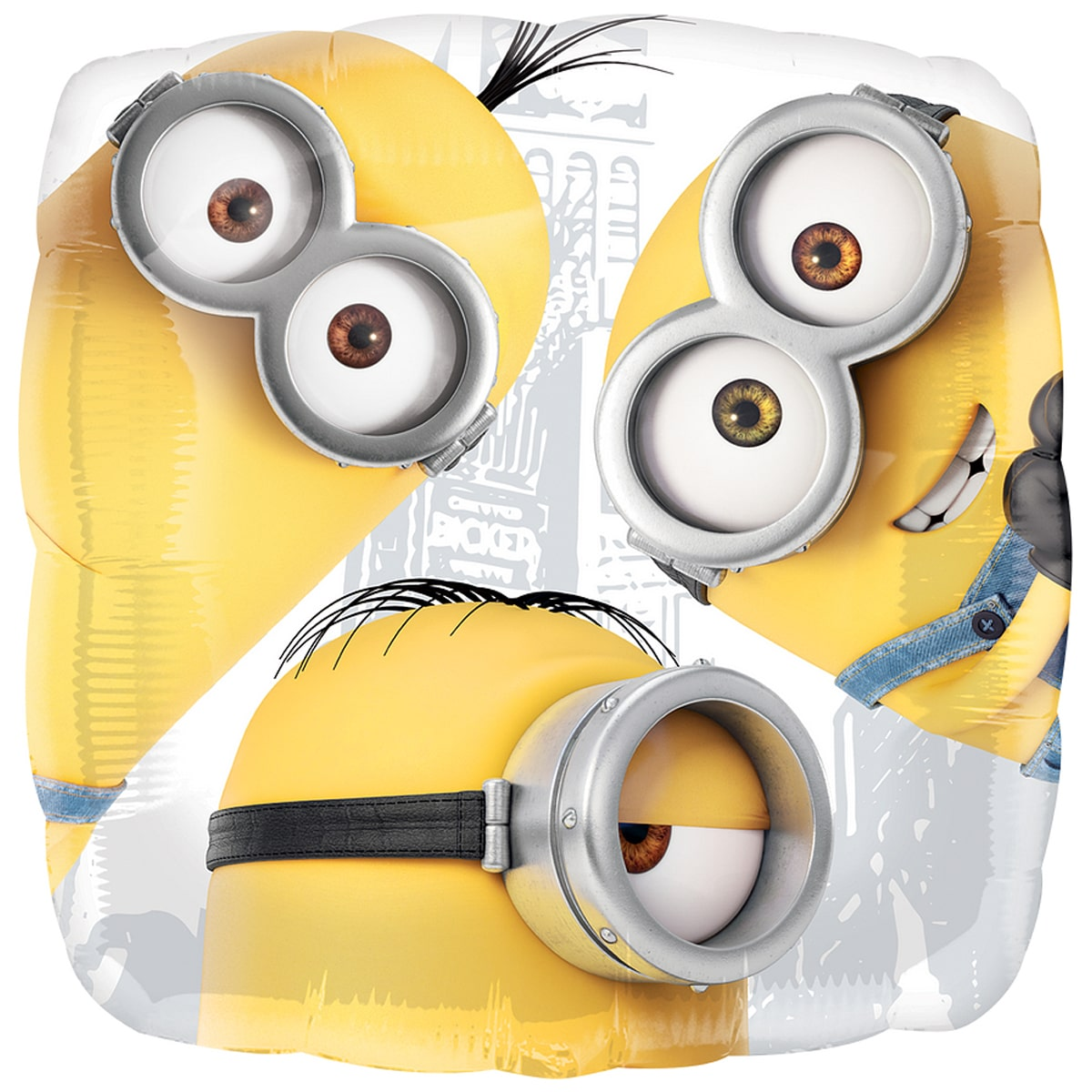 

Фольгированный шарик Anagram 18"( 45 см) Квадрат Миньони, Разные цвета