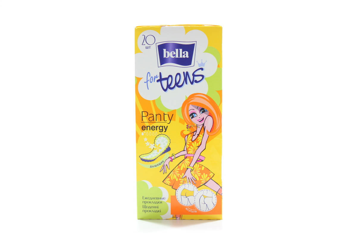 

Прокладки щоденні Bella Teens 20 шт ENERGY exotic fruits