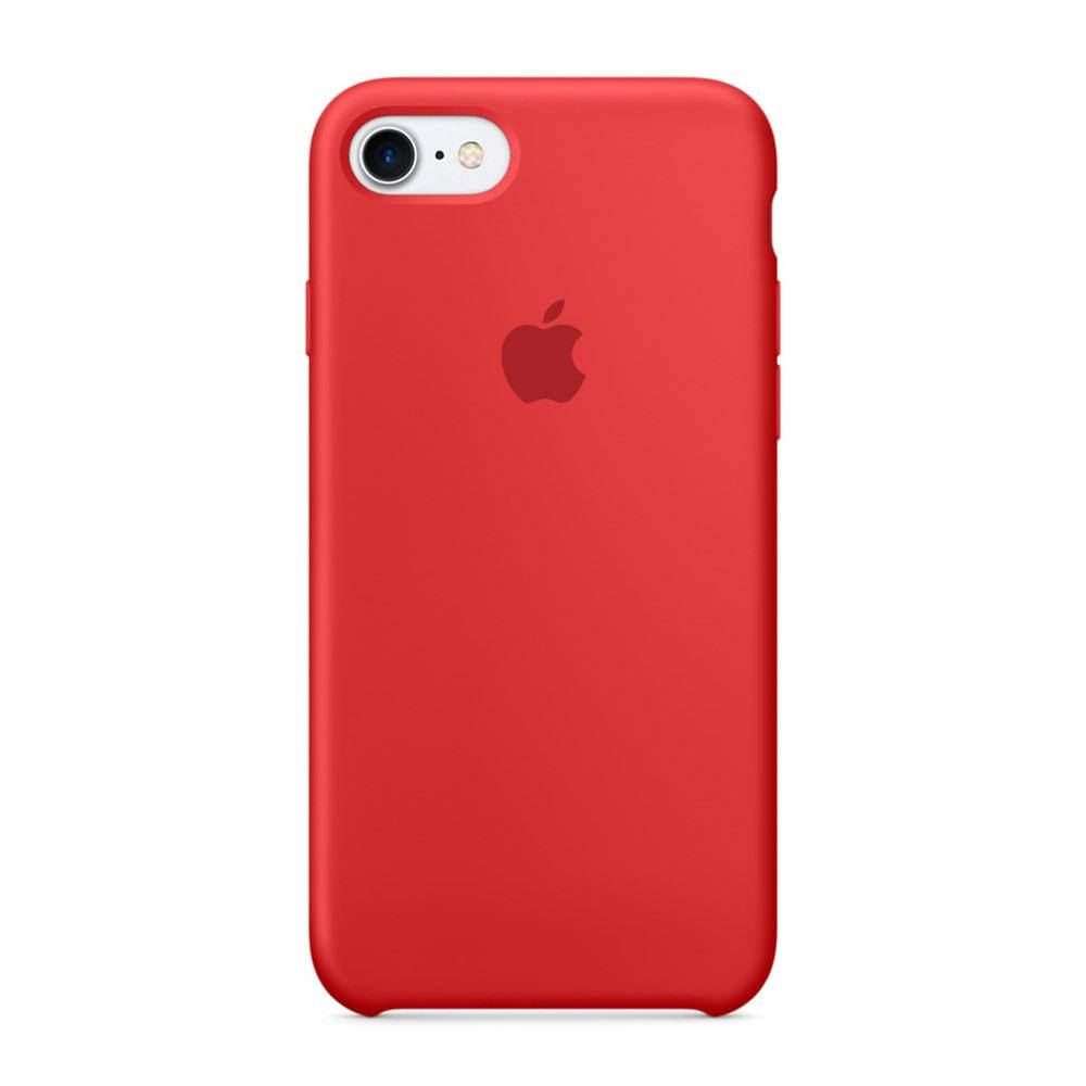 

Чехол для Apple iPhone 7 / 8 Silicone Case красный