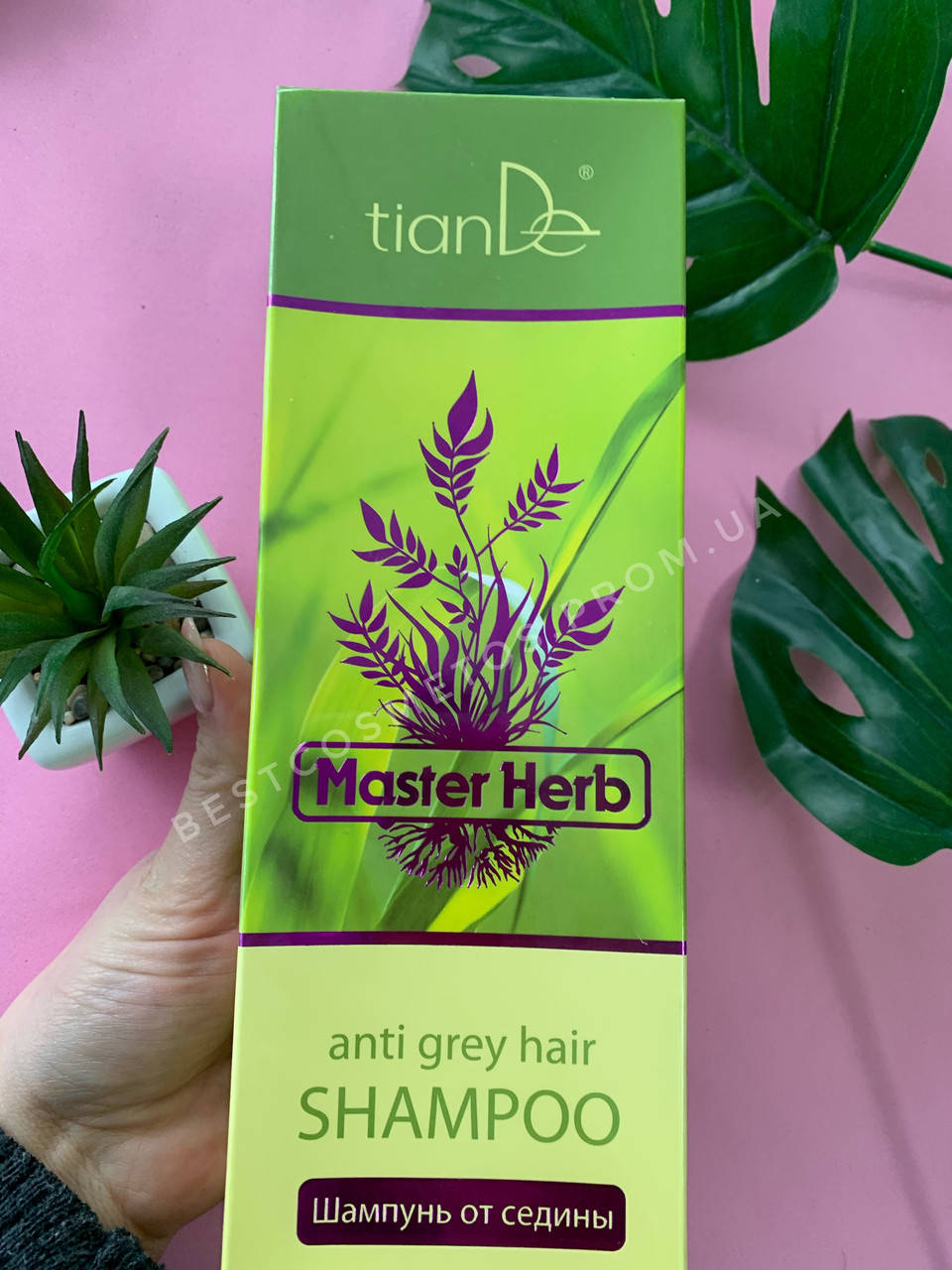 

Шампунь от седины Master Herb tianDe
