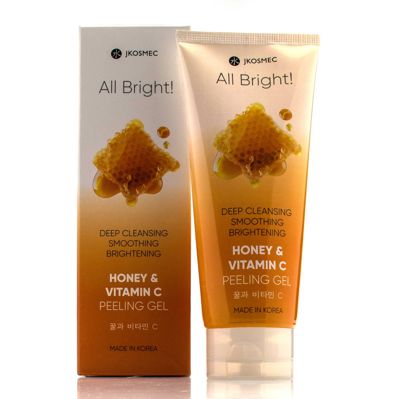 

Корейская пилинг-скатка с медом и витамином С Jkosmec 180 мл