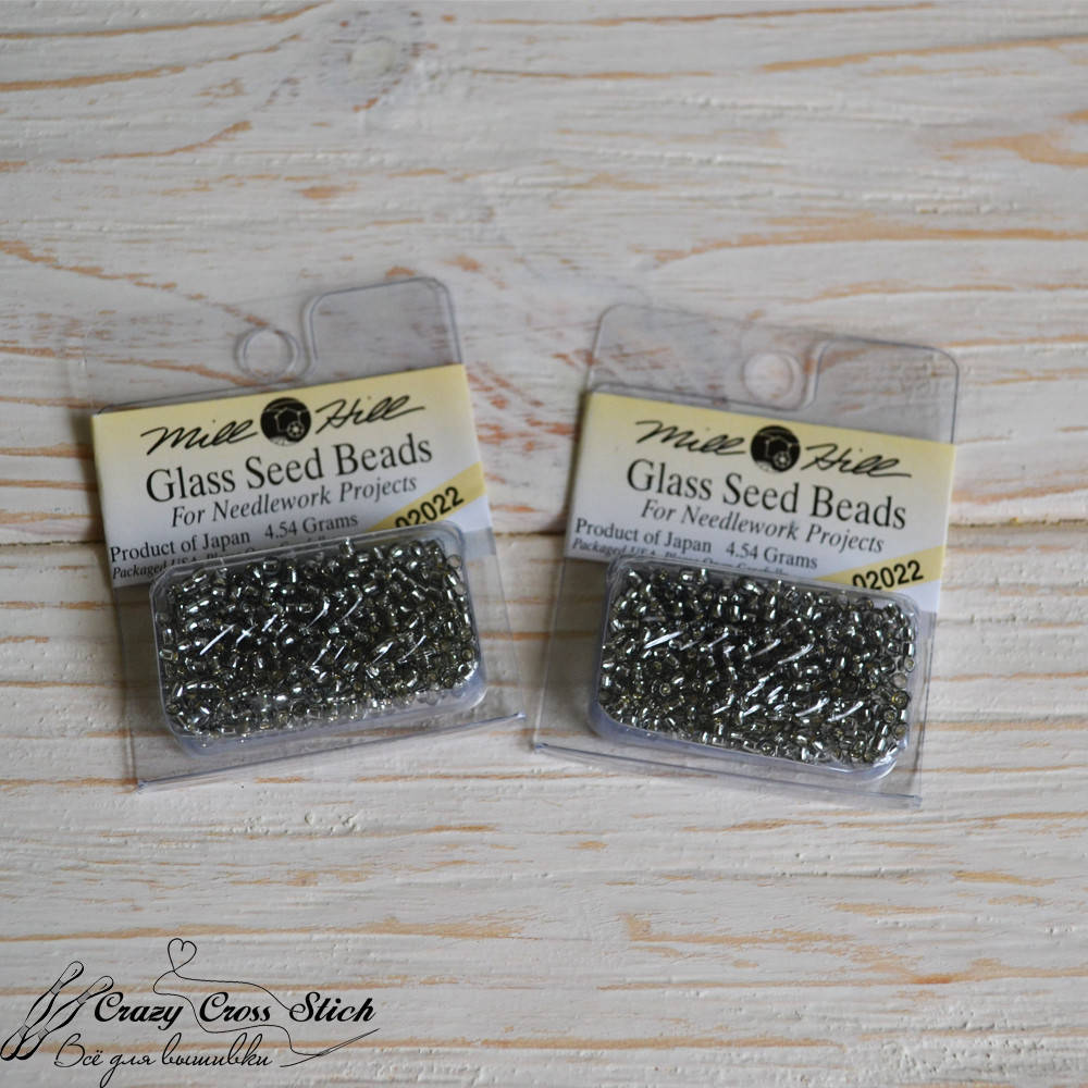 

Бисер Glass Seed Beads Mill Hill 02022