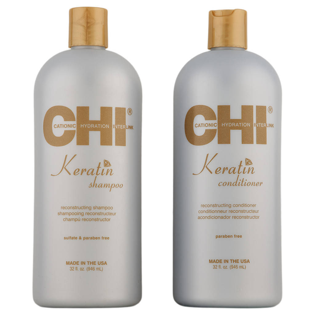 

Набір для відновлення волосся з кератином CHI Keratin Set (946 ml)