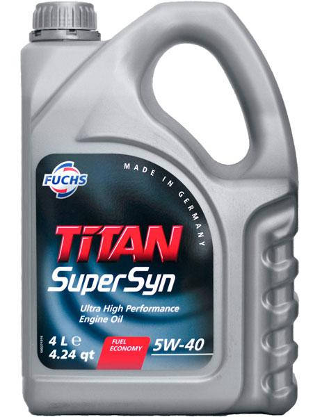 

Моторное масло Fuchs Titan SuperSyn 5W-40 4L (600930783)