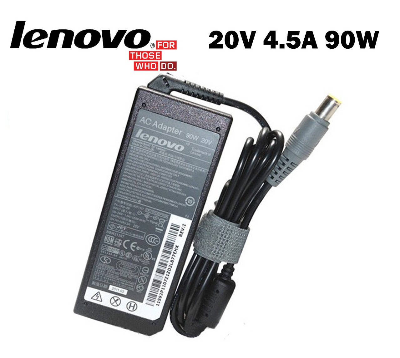 

Зарядное устройство сетевой адаптер для ноутбука Lenovo 20V 4.5A 90W 7.9*5.5