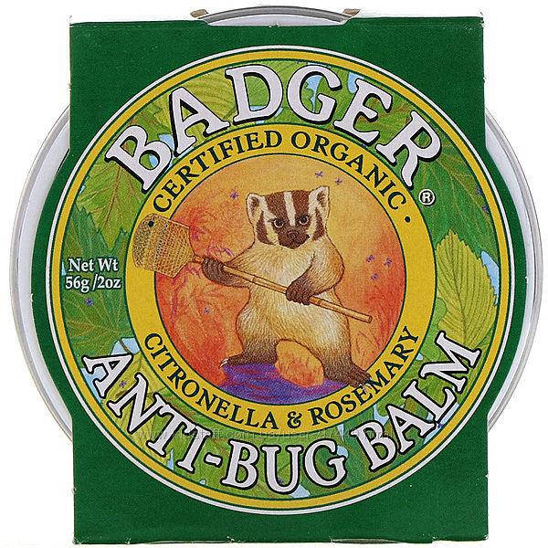 

Badger Company, Бальзам с защитой от насекомых с цитронеллой и розмарином, 56 г (2 унции)