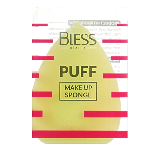 

Спонж-капля, жёлтый Bless Beauty PUFF Make Up Sponge