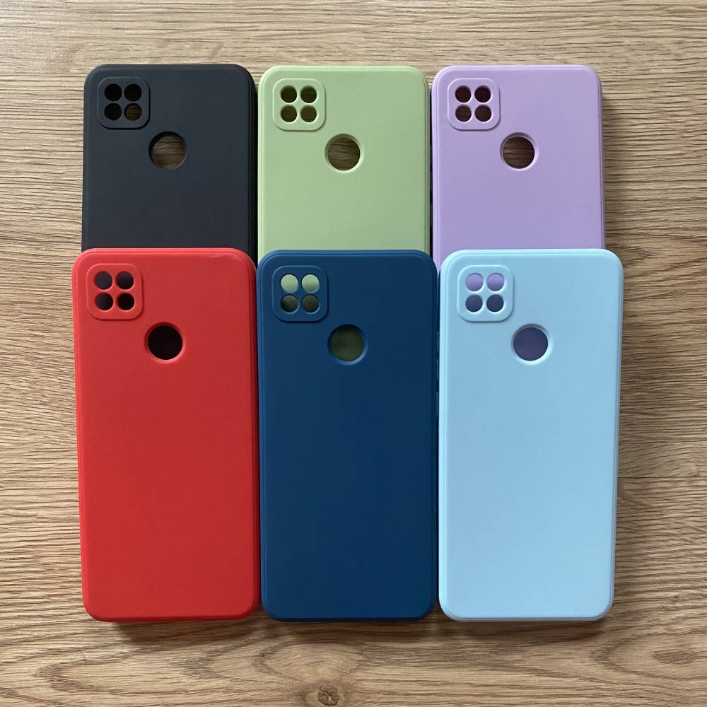 

Силиконовый чехол бампер для Xiaomi Redmi 9C, Разные цвета