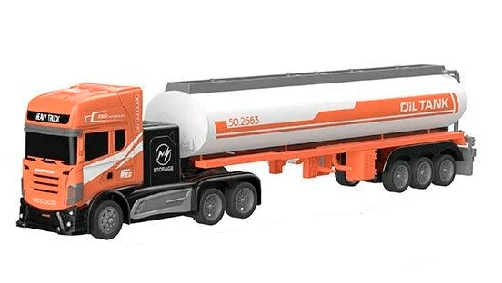 

Грузовик бензовоз на радиоуправлении Оранжевый