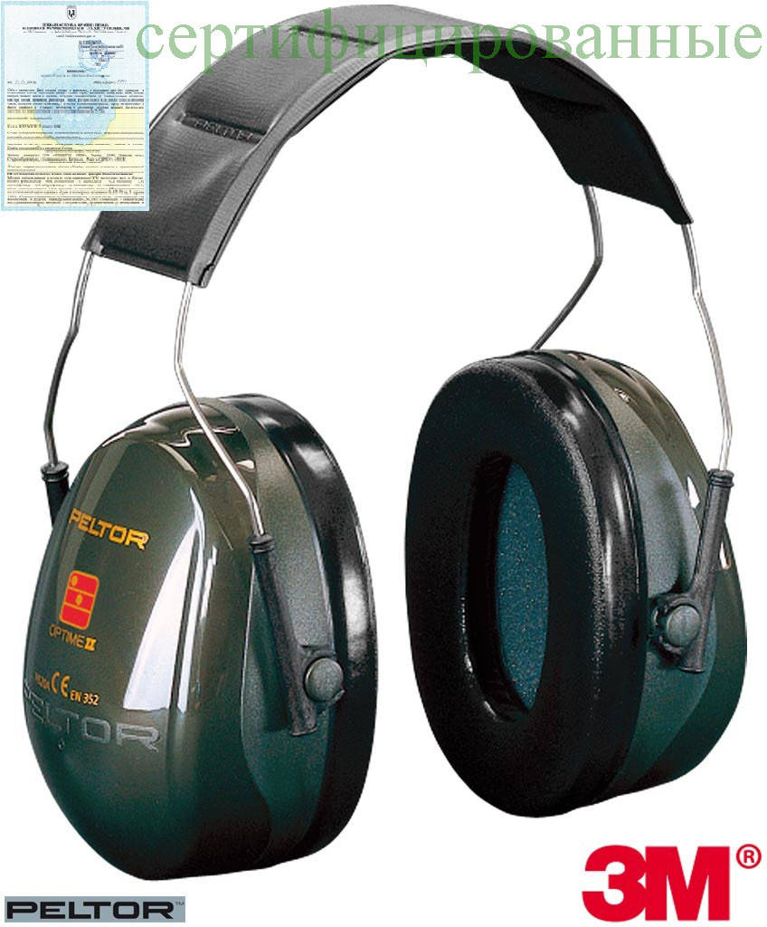 

Противошумные наушники на головной дуге Peltor™ OPTIME™ II 3M-OPTIME2 Z